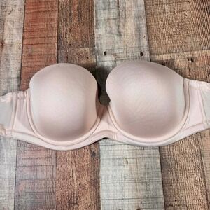 Wacoal Red Carpet Strapless Underwire Bra 854119 Nude Beige 32DDD